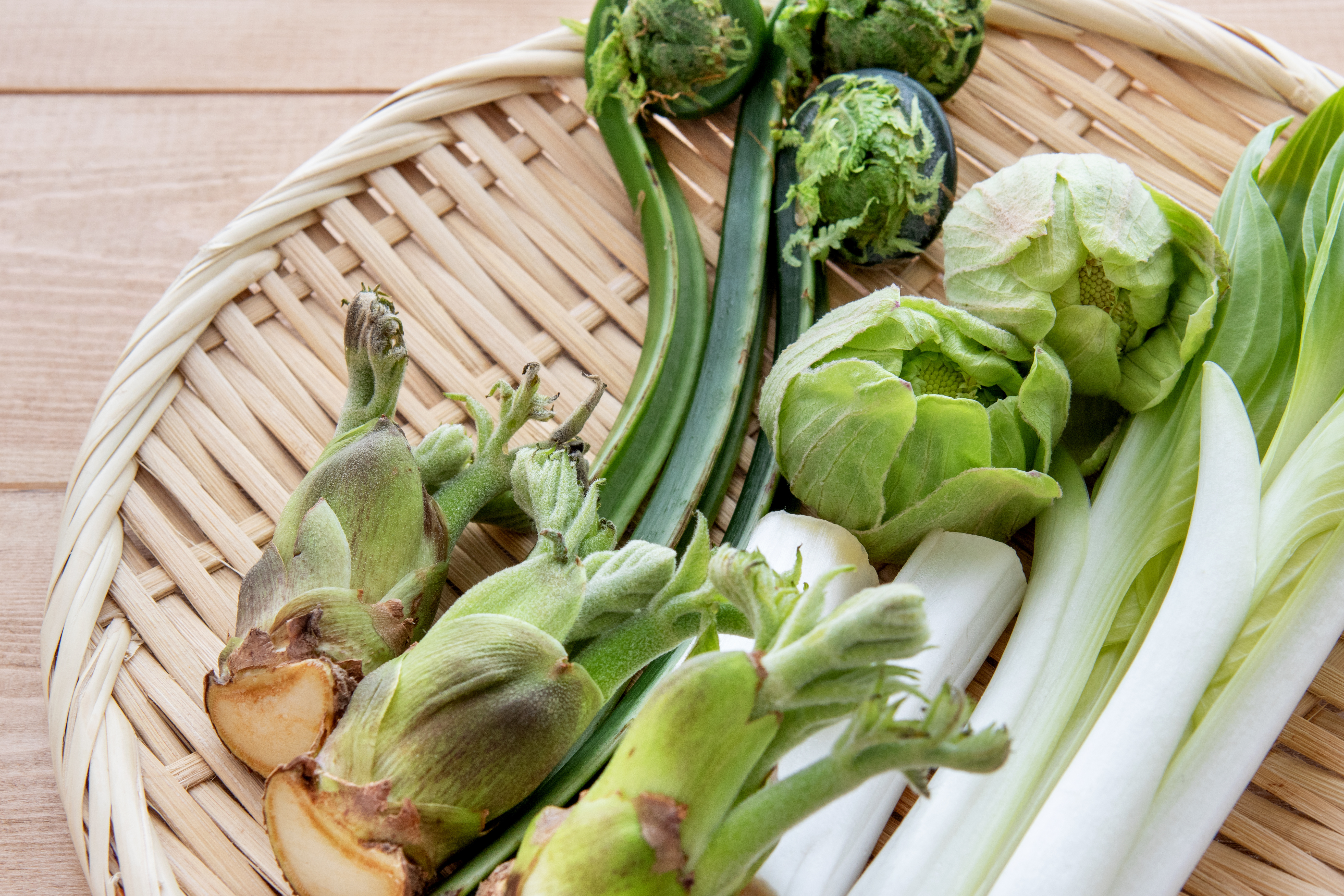 パワーたっぷり春野菜を食べよう
